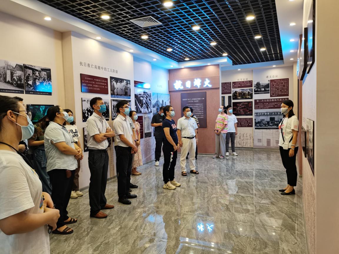 化工院直屬黨支部開展“黨建+”沉浸式體驗活動，讓黨史學習教育活起來